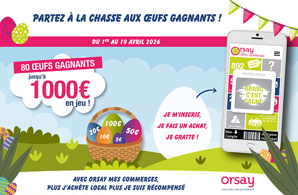 Orsay - Chasse aux oeufs